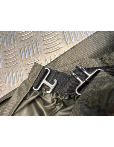 Cuissard impermeable polyamide enduction en pvc kaki chasse foret neuf taille xl