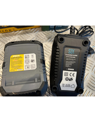 Batterie 20v 4Ah Rida ly777 chargeur outils Silex Schneider Rida Meterk Liangye