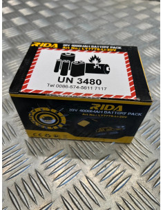 batterie 20v - 4Ah Rida ly777 pour outils silex Schneider Rida Meterk Liangye 2