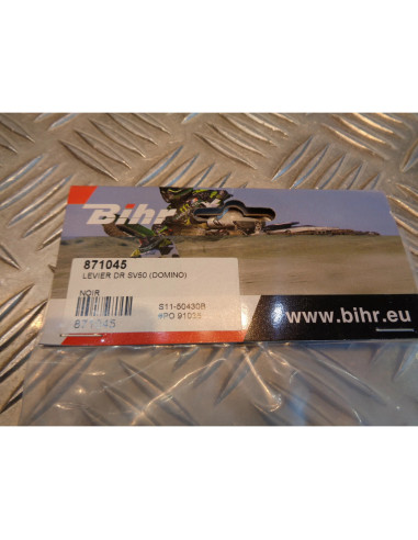 levier frein avant poignee droit alu noir scooter peugeot 50 80 100 125 sv S11-5