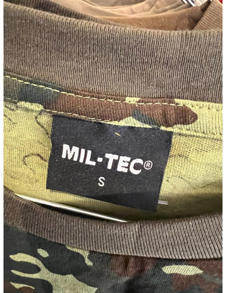 t shirt mil-tec camo bw flecktarn neuf 11012021