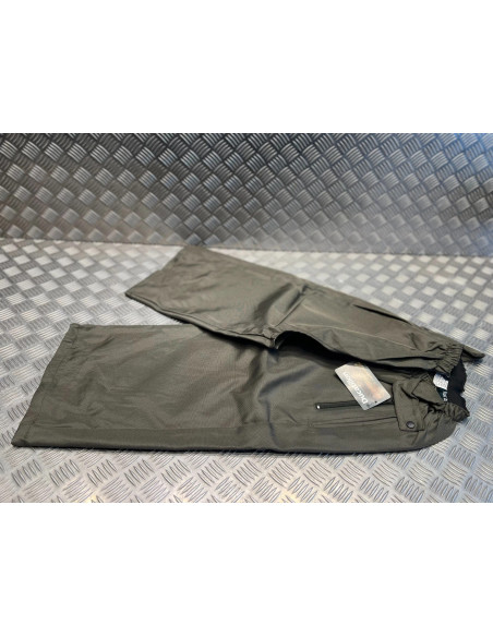 cuissard leger anti ronces polyester double coton kaki chasse foret taille s