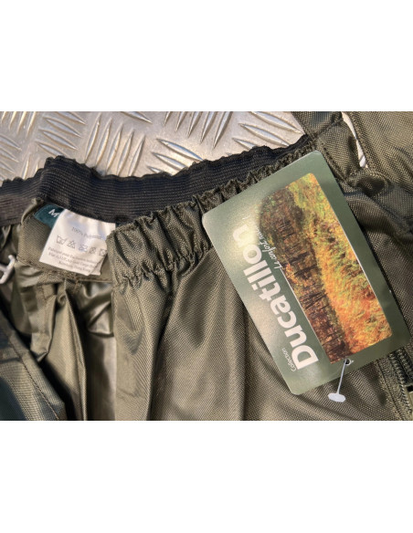 cuissard impermeable polyamide enduction en pvc kaki chasse foret neuf talle m