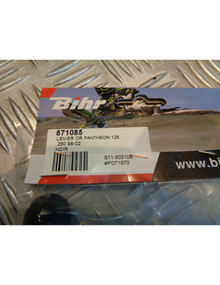 levier poignee frein avant alu noir scooter honda fes 125 150 pantheon 250 fores