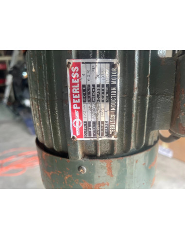 Perceuse a colonne pro atelier huvema moteur 380 v peerless