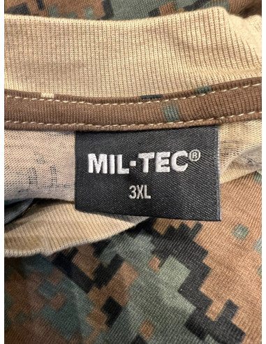 t shirt mil-tec camo digital woodland neuf 11012071