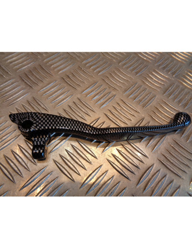 levier poignee frein avant alu style carbone moto yamaha 600 fzr 1989 - 95 14-08