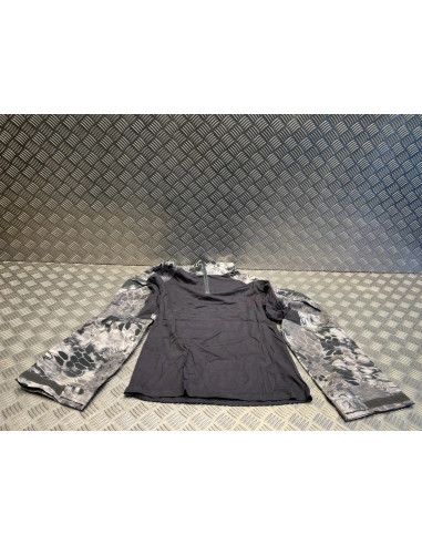 chemise t shirt manches longues dmoniac camo kryptek taille m neuf