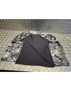 chemise t shirt manches longues dmoniac camo kryptek taille m neuf 2