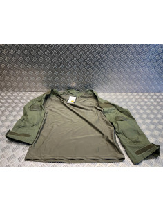 chemise t shirt combat us vert olive mfh 02601b taille xl neuf