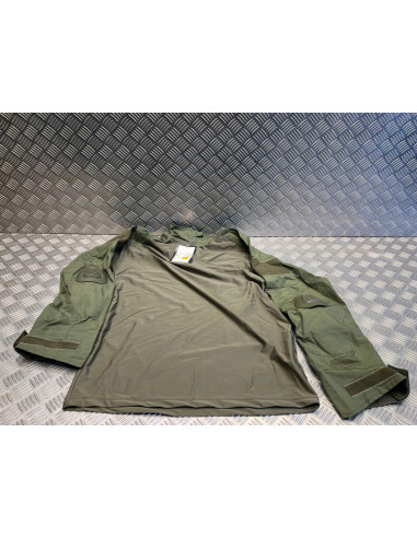 chemise t shirt combat us vert olive mfh 02601b taille xl neuf