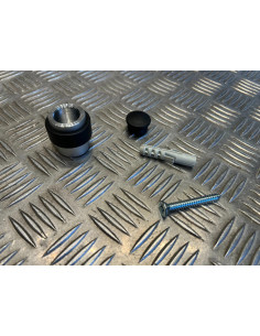 butee butoir de porte au sol vachette 3737 en zamak anodise argent amortisseur 2