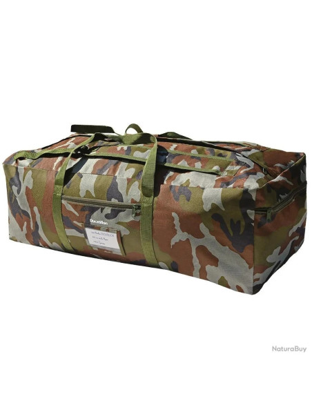 sac de transport 3 poches exterieures camo 70L 75 x 35 x 26,5cm neuf