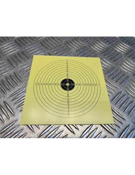 100 cartons cibles 14 x 14 cm pour le tir