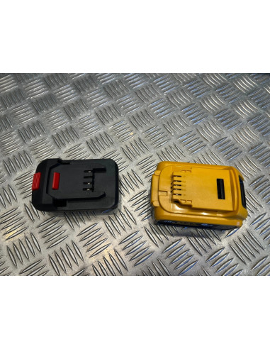 Adaptateur batterie dewalt sur outils electrique portatif silex rida liangye 777