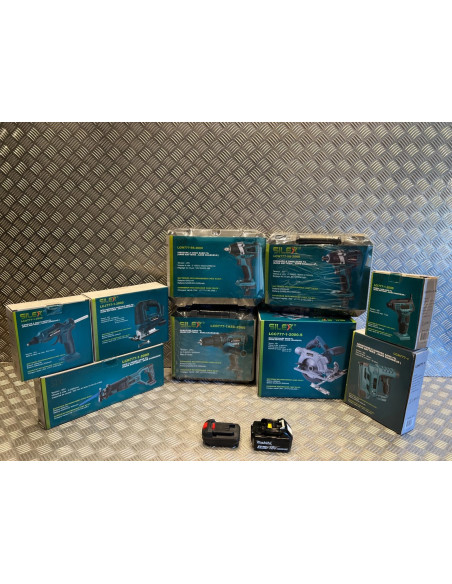 adaptateur batterie makita sur outils portatif silex rida liangye schneider 777