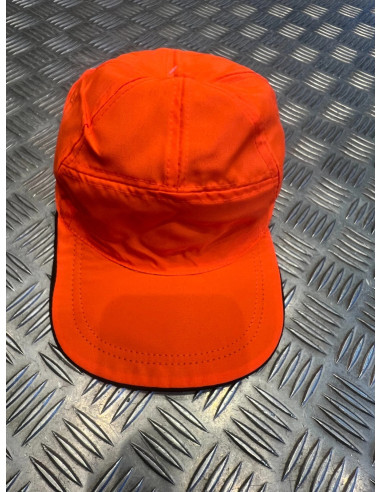 casquette reversible kaki ou orange taille reglable neuf