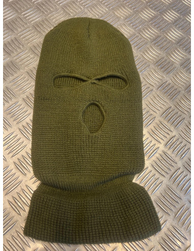 cagoule chaude polyester vert armée taille unique neuf chasse randonne foret