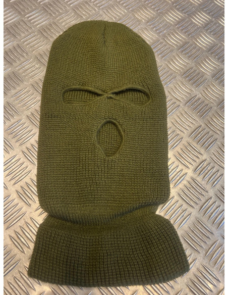 cagoule chaude polyester vert armée taille unique neuf chasse randonne foret