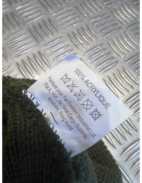 cagoule chaude polyester vert armée taille unique neuf chasse randonne foret