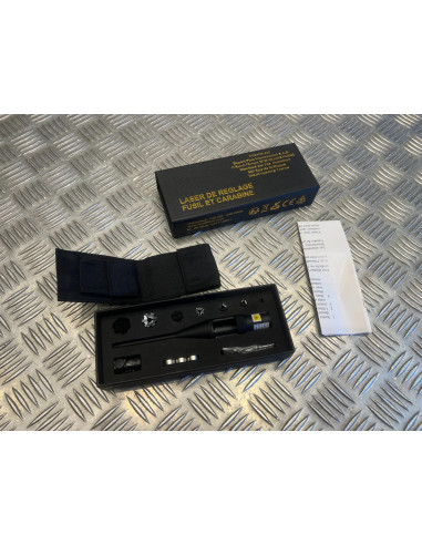 kit collimateur laser reglage lunette precision avec pile et étui sightoptics