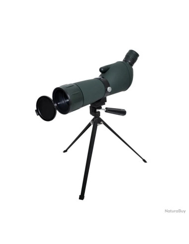 lunette observation monoculaire 20-60x60 etui transport et trepied longue vue