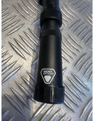 Lunette 3 - 7 x 20 reglage horizontal vertical precision neuf sight optics