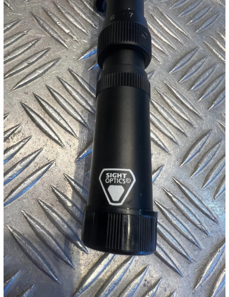Lunette 3 - 7 x 20 reglage horizontal vertical precision neuf sight optics