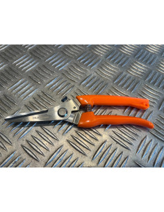 secateur ciseau orange hulkium pro pour taille couper jardin plante