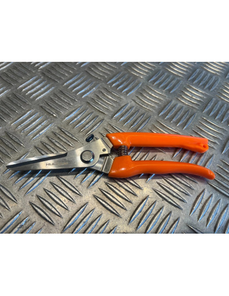 secateur ciseau orange hulkium pro pour taille couper jardin plante