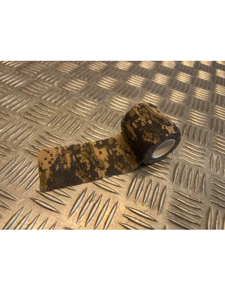 6 rouleaux de ruban camouflage auto adhesif pour chasse survie randonnee camo