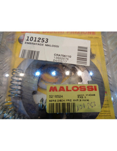 kit disque lisse ressort embrayage malossi mhr scooter piaggio 50 ape vespa 50 1