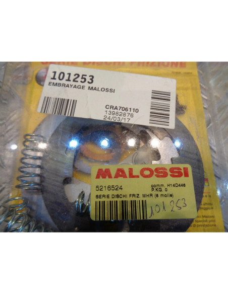 kit disque lisse ressort embrayage malossi mhr scooter piaggio 50 ape vespa 50 1