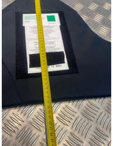 2  Plaque Balistique 55 X 35 Cm Souple Protection Contre Armes Poings couteaux