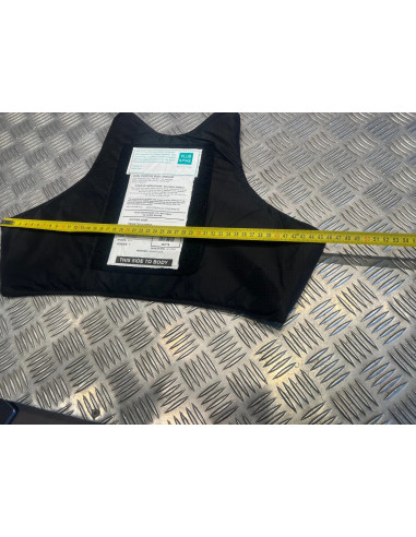 Plaque Balistique 46 X 31 Cm Souple Protection Contre Armes De Poings Et Couteau