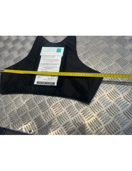 Plaque Balistique 46 X 31 Cm Souple Protection Contre Armes De Poings Et Couteau