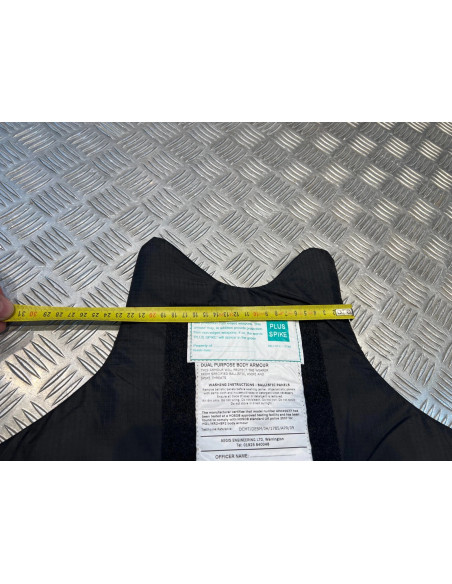 Plaque Balistique 46 X 31 Cm Souple Protection Contre Armes De Poings Et Couteau