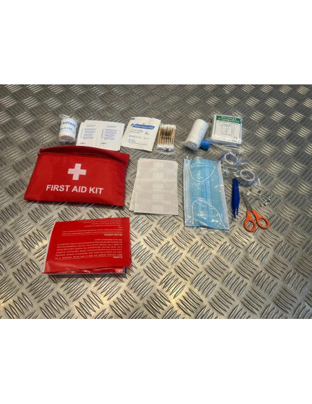 pharmacie premier secours urgence survie randonnée voiture maison kit urgence