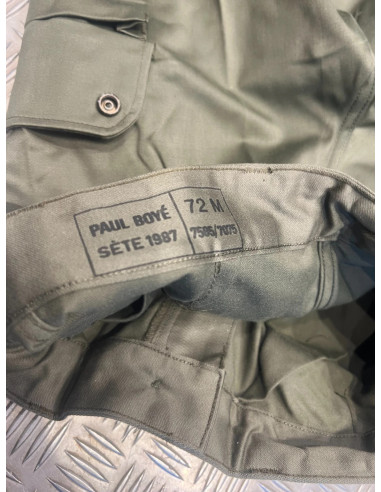 Pantalon militaire f2 kaki armee francaise taille 72m neuf