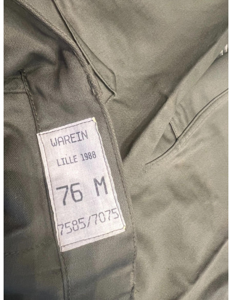 pantalon militaire f2 kaki armee francaise taille 76m neuf