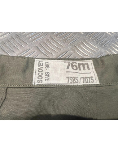 pantalon militaire f2 kaki armee francaise taille 76m neuf