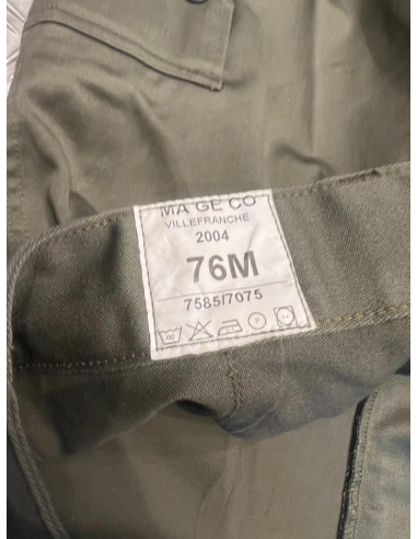 pantalon militaire f2 kaki armee francaise taille 76m neuf