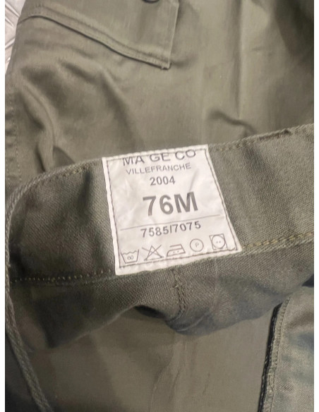 pantalon militaire f2 kaki armee francaise taille 76m neuf