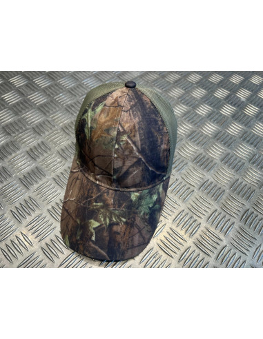 Casquette camouflage type militaire foret chasse taille unique reglable