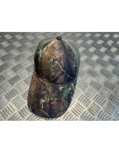 Casquette camouflage type militaire foret chasse taille unique reglable
