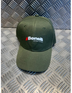 Casquette benelli vert olive kaki taille unique ajustable