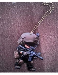 porte cle pendentif soldat militaire neuf