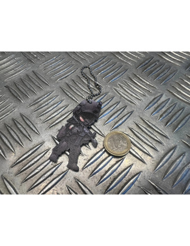 porte cle pendentif soldat militaire neuf