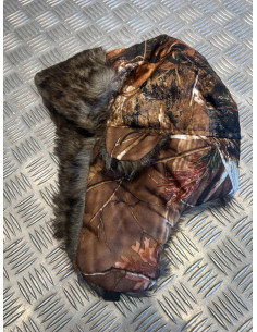 couvre tete bonnet polaire hiver pilote aviation chasse militaire grand froid 2