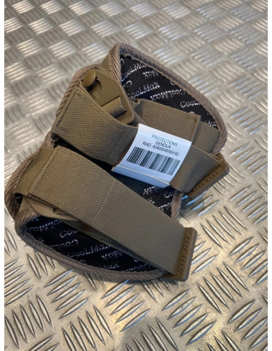 genouillere militaire armee francaise hatch sable tan neuf